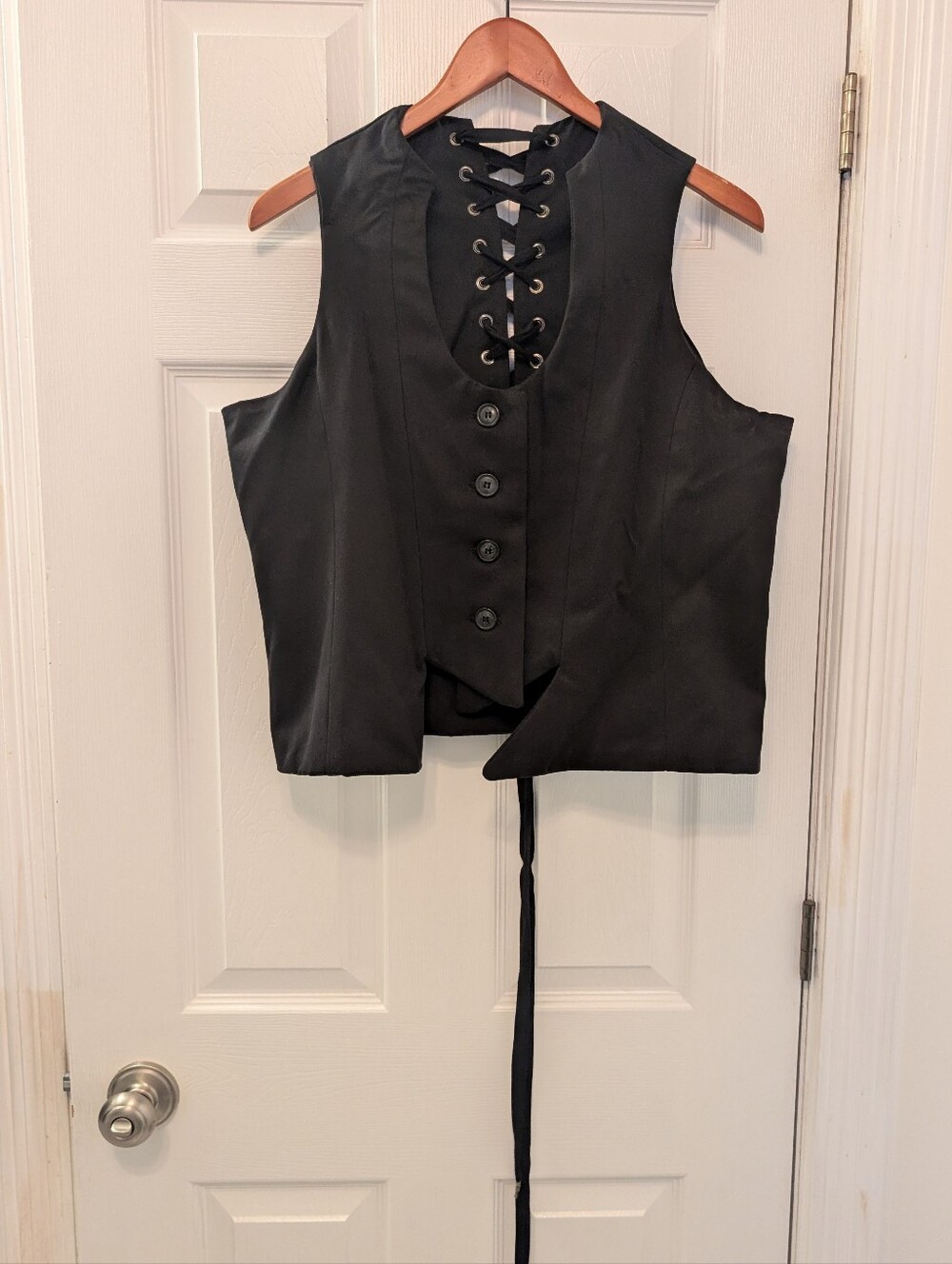 Nuit Atelier Twill Corset Vest